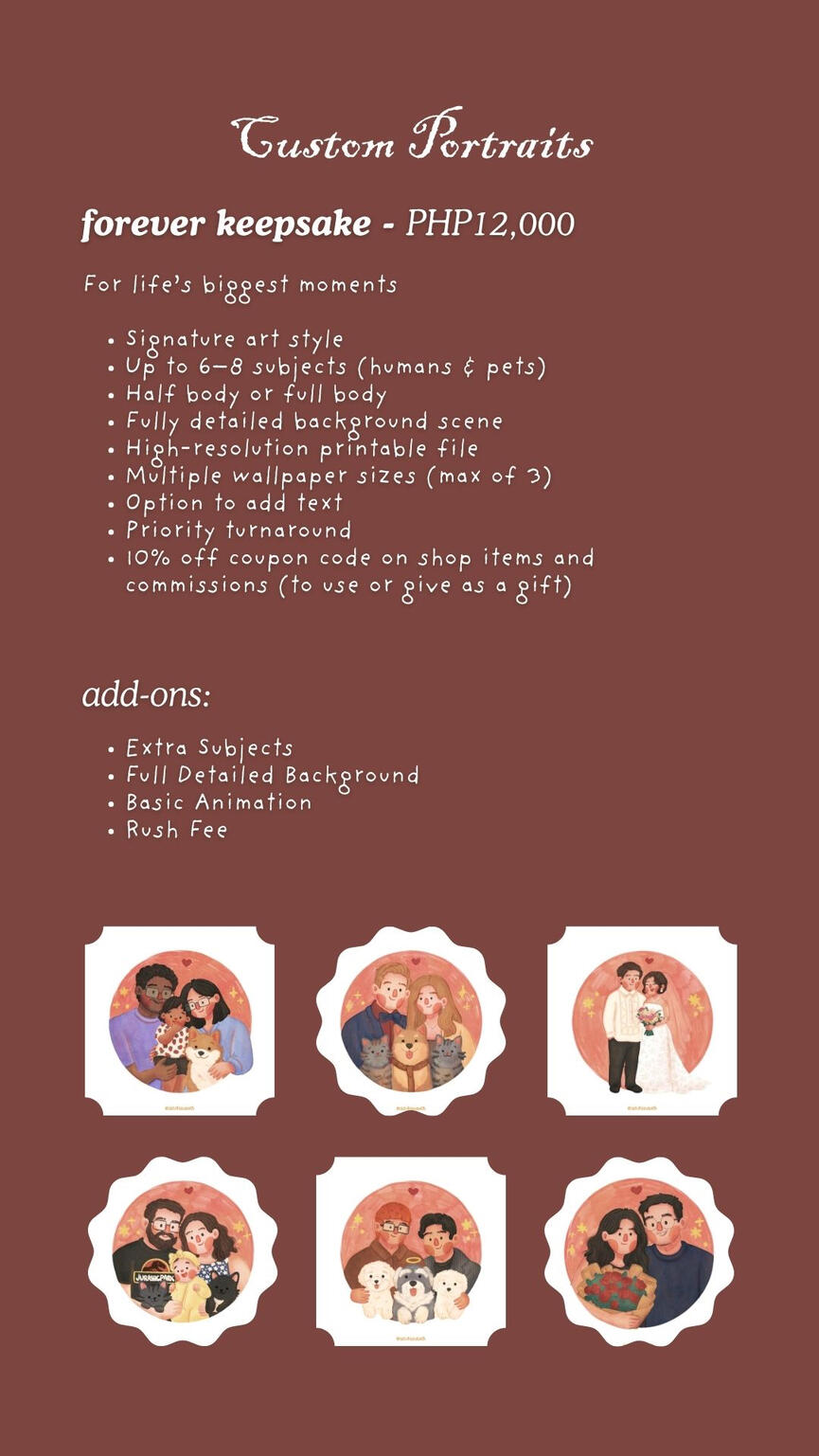 Custom Portraits